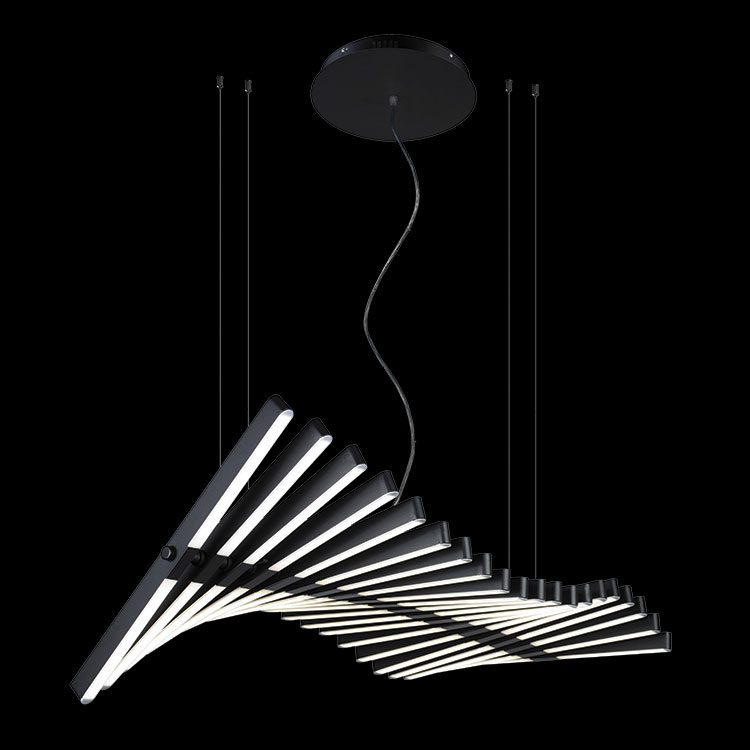 Piano pendant light LED SMD 65W modern ceiling fixture