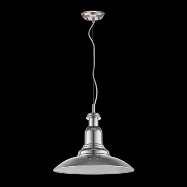 230v 40W E27 Chrome Metal Pendant