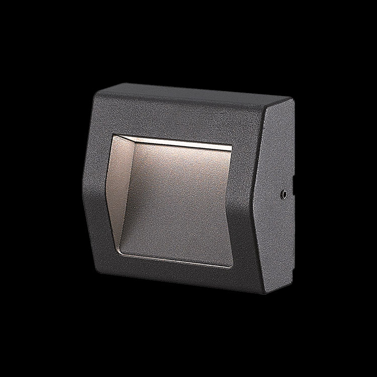 230v 4W LED SMD Square Small Surface Mounted Step Light