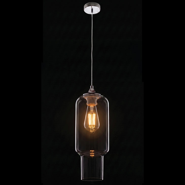 230v 60W E27 Cylinder Glass Pendant