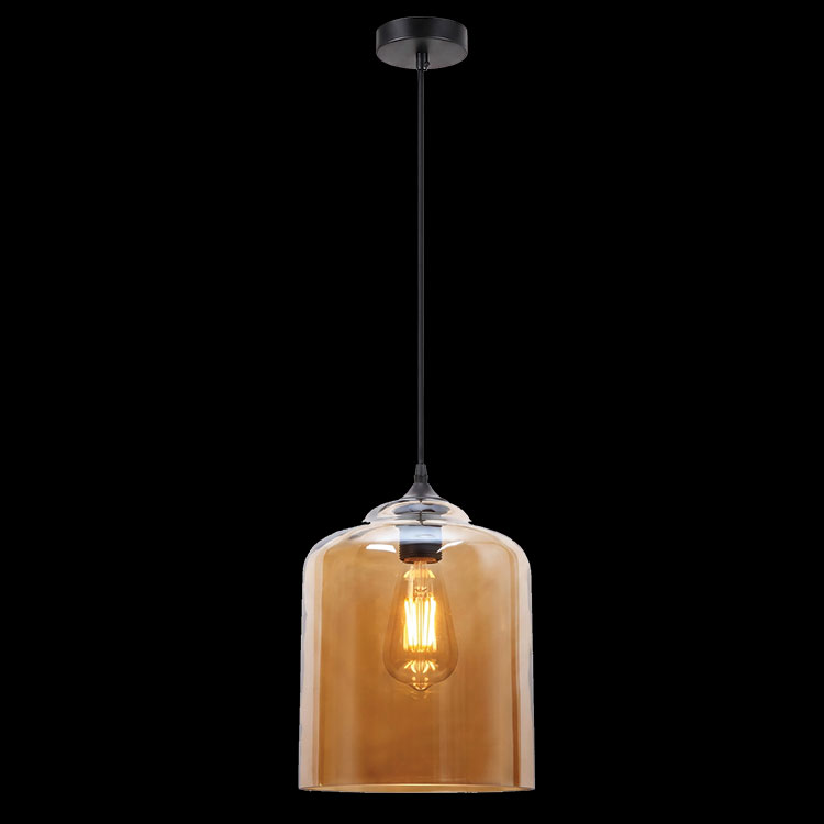230v 40W E27 Bell Jar Glass Pendant