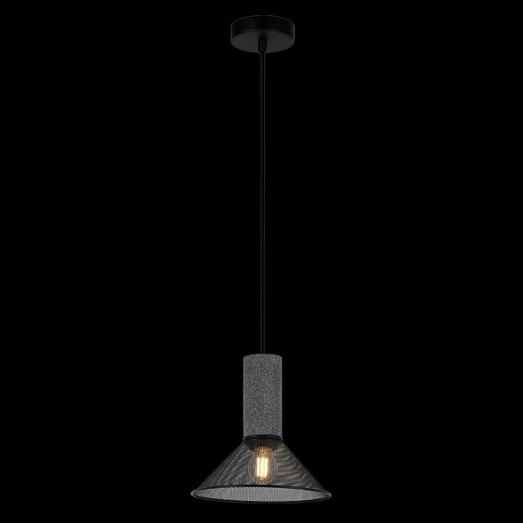230v 40W Midnight Mesh Cone Pendant