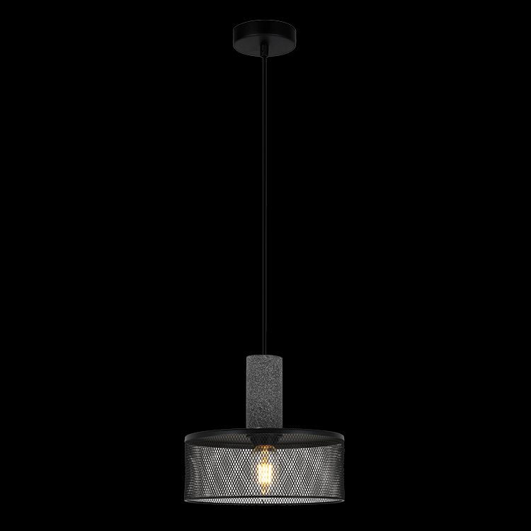 230v 40W Midnight Mesh Round Pendant