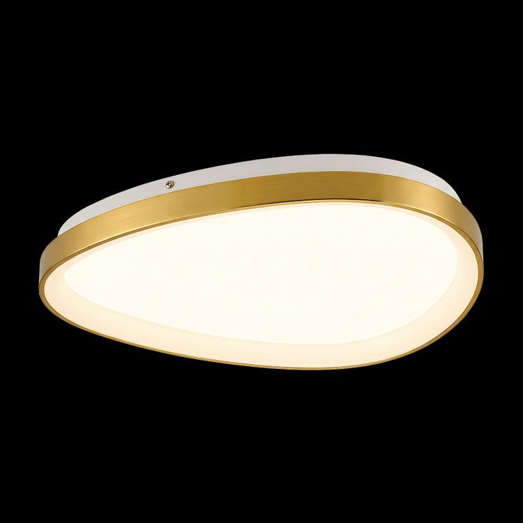 230v 42W LED Large Ovoid 60cm Framed Ceiling Fitting